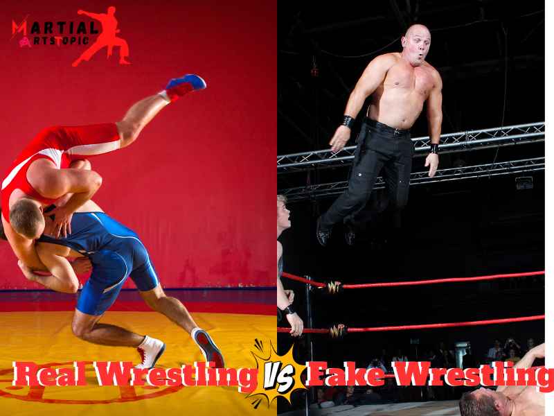 Real Wrestling vs Fake Wrestling